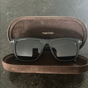Tom Ford Black Sunglasses Shiny Black